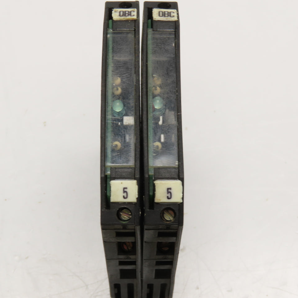 Entrelac 8 014.25 60VDC Optocoupler Terminal Block Lot Of 2