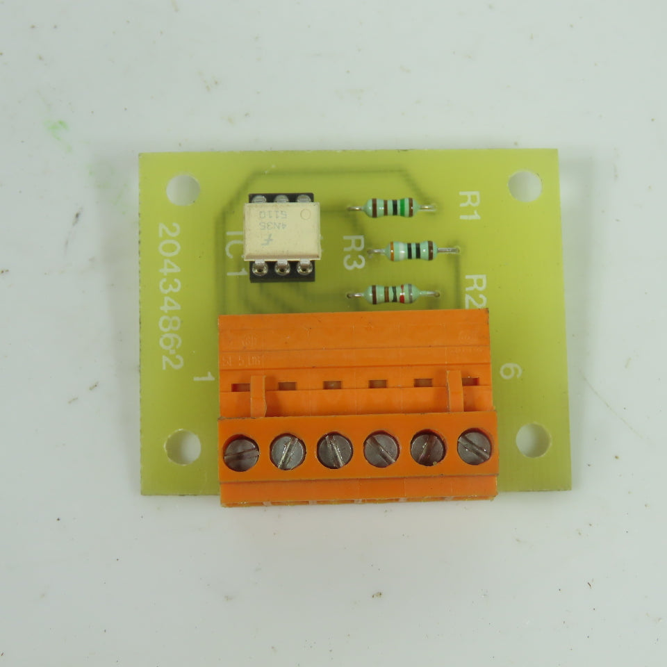 2043486-2 Terminal Block Interface PCB with Optocoupler