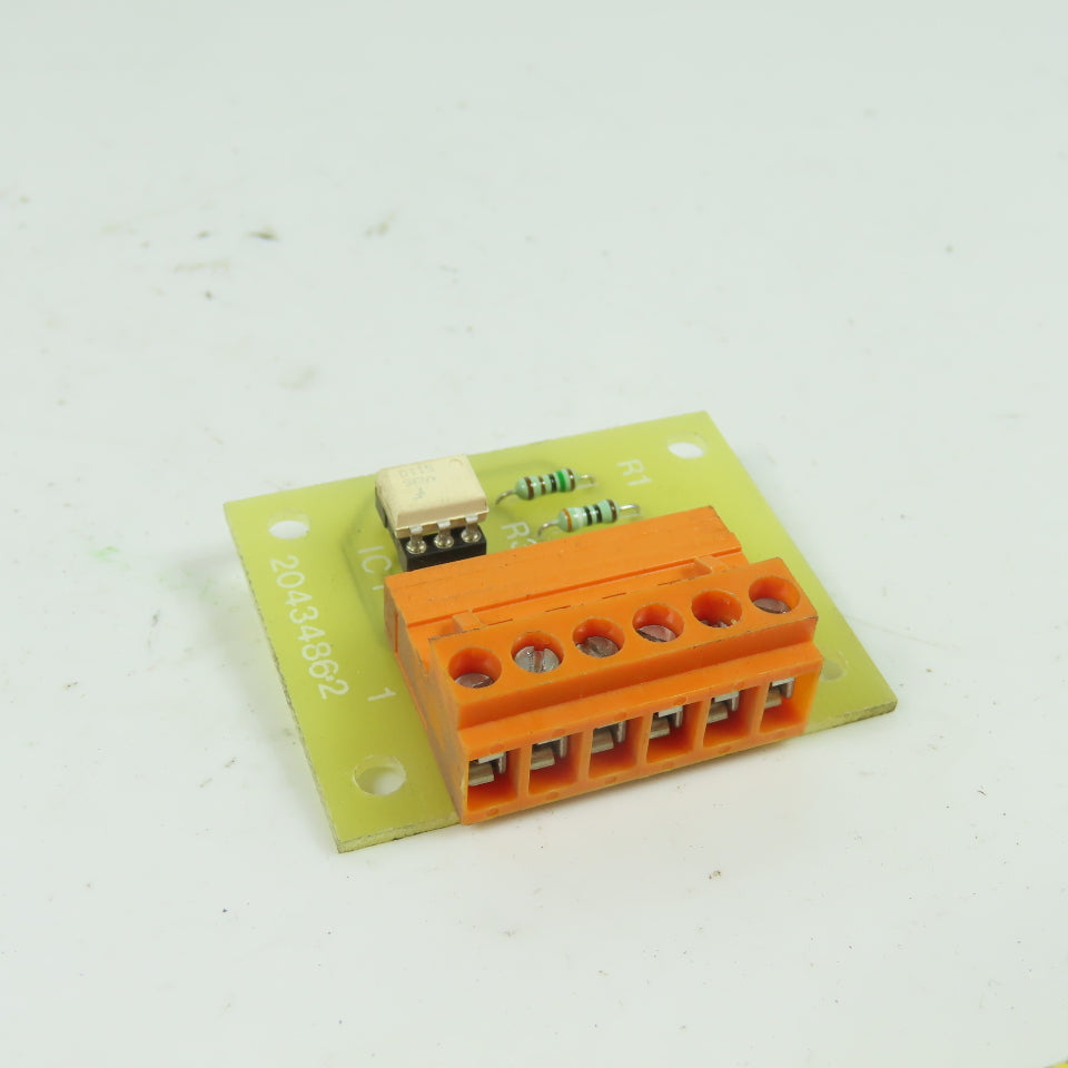 2043486-2 Terminal Block Interface PCB with Optocoupler