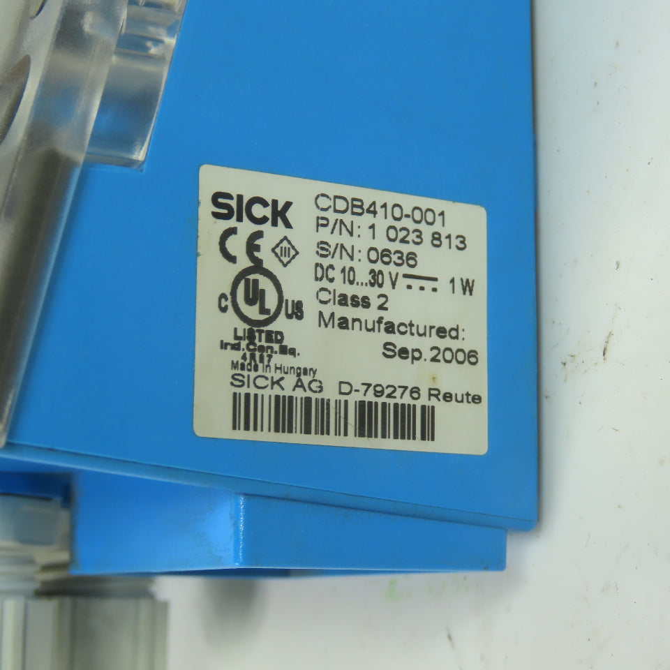 SICK 1023813 CDB410-001 CDB Connection Module 10-30VDC 1W