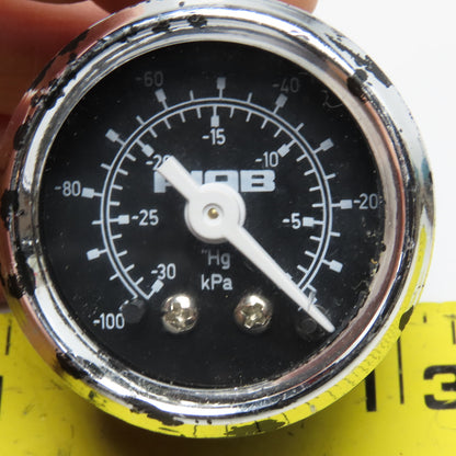 PIAB 1/8" NPT Back Ported Vacuum Pressure Gauge 0-"HG kPa -100
