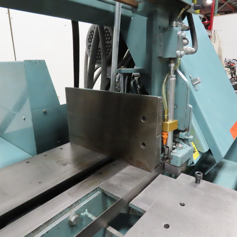 W.F. Wells F-16-2 16x20 Twin Post Semi-Auto Horizontal Band Saw 480V 3PH (Clean)