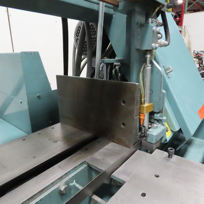 W.F. Wells F-16-2 16x20 Twin Post Semi-Auto Horizontal Band Saw 480V 3PH (Clean)