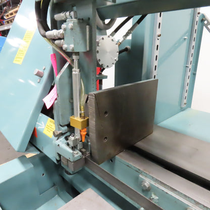 W.F. Wells F-16-2 16x20 Twin Post Semi-Auto Horizontal Band Saw 480V 3PH (Clean)