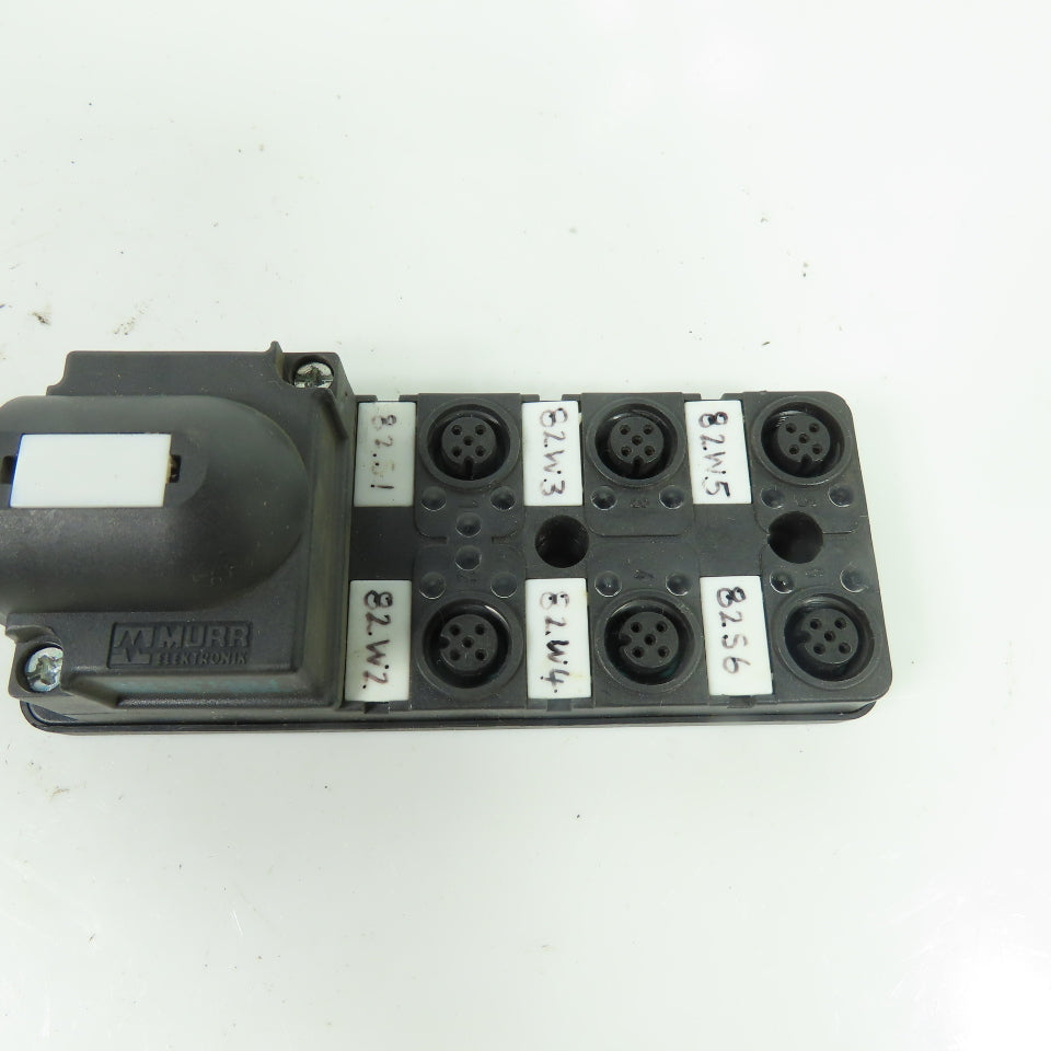 Murr Elektronik 27115 MVP12 6-Port M12 Distribution Box 24VDC