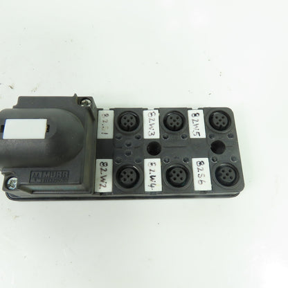 Murr Elektronik 27115 MVP12 6-Port M12 Distribution Box 24VDC