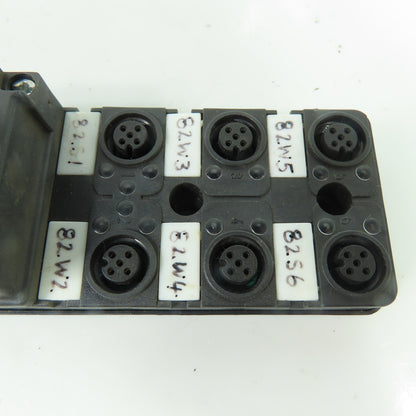 Murr Elektronik 27115 MVP12 6-Port M12 Distribution Box 24VDC