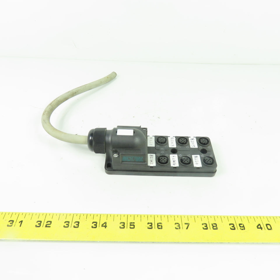Murr Elektronik 27115 MVP12 6-Port M12 Distribution Box 24VDC