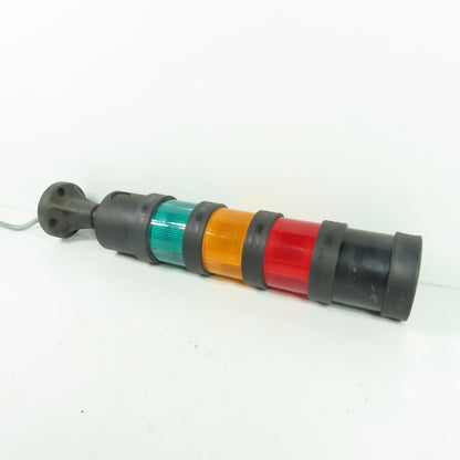 Telemecanique 3-Tier Green Orange Red Industrial Signal Tower 2-230V