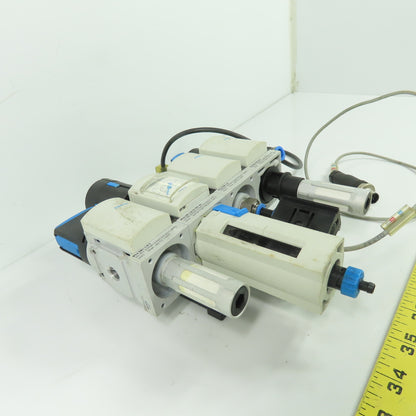 Festo MS4-LFR-1/8-D6-ERV-AS MS4 Pneumatic Filter Regulator Lubricator Assembly