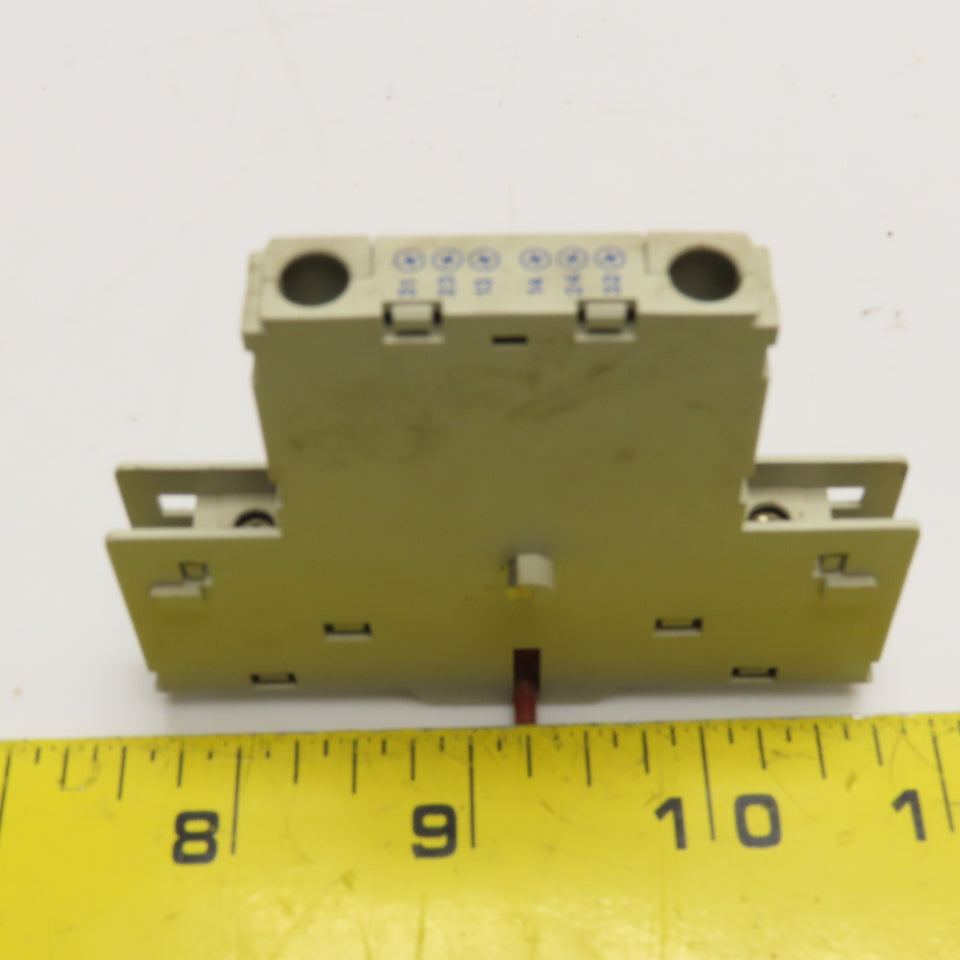Telemecanique GV1-A03 Auxiliary Contact 400V 50/60Hz