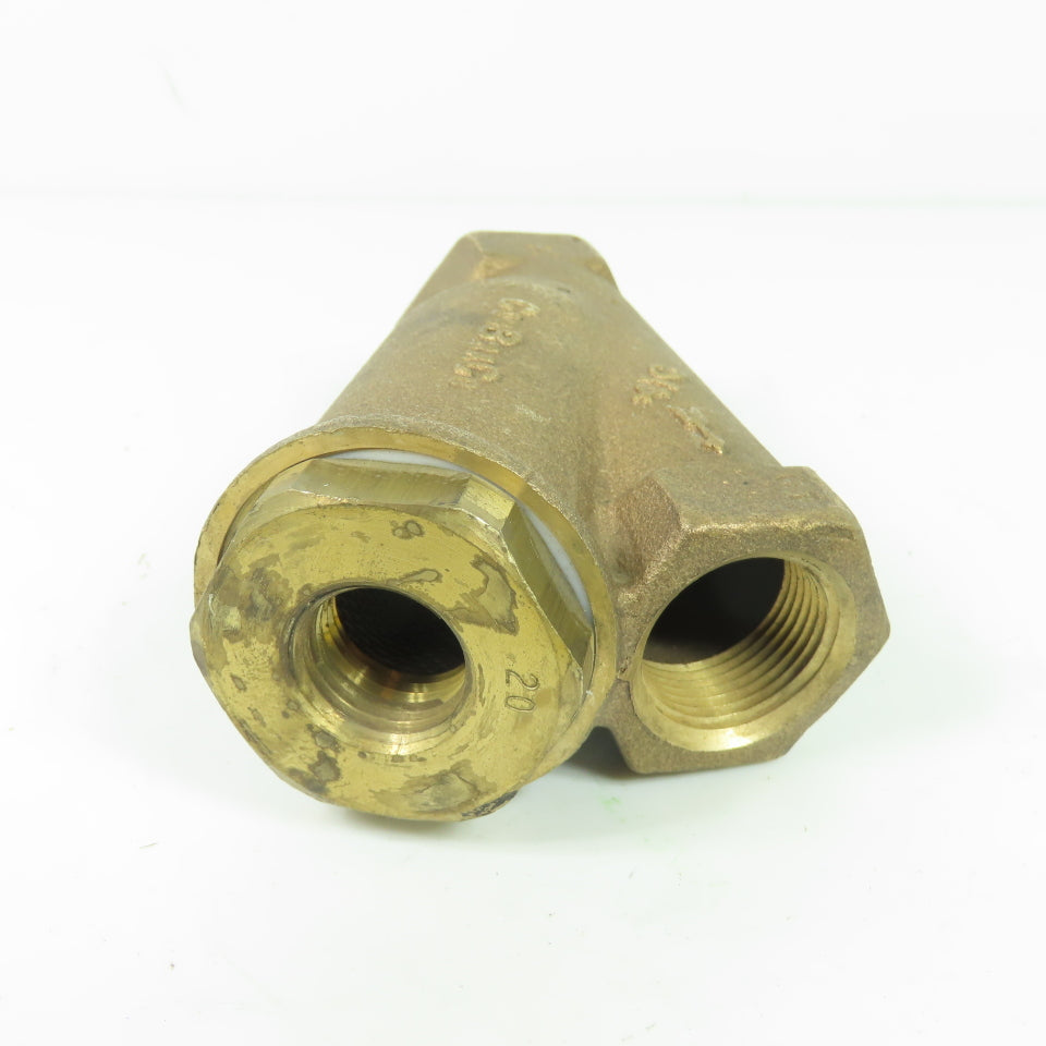 Conbraco 3/4" Bronze Y-Strainer 400 WOG