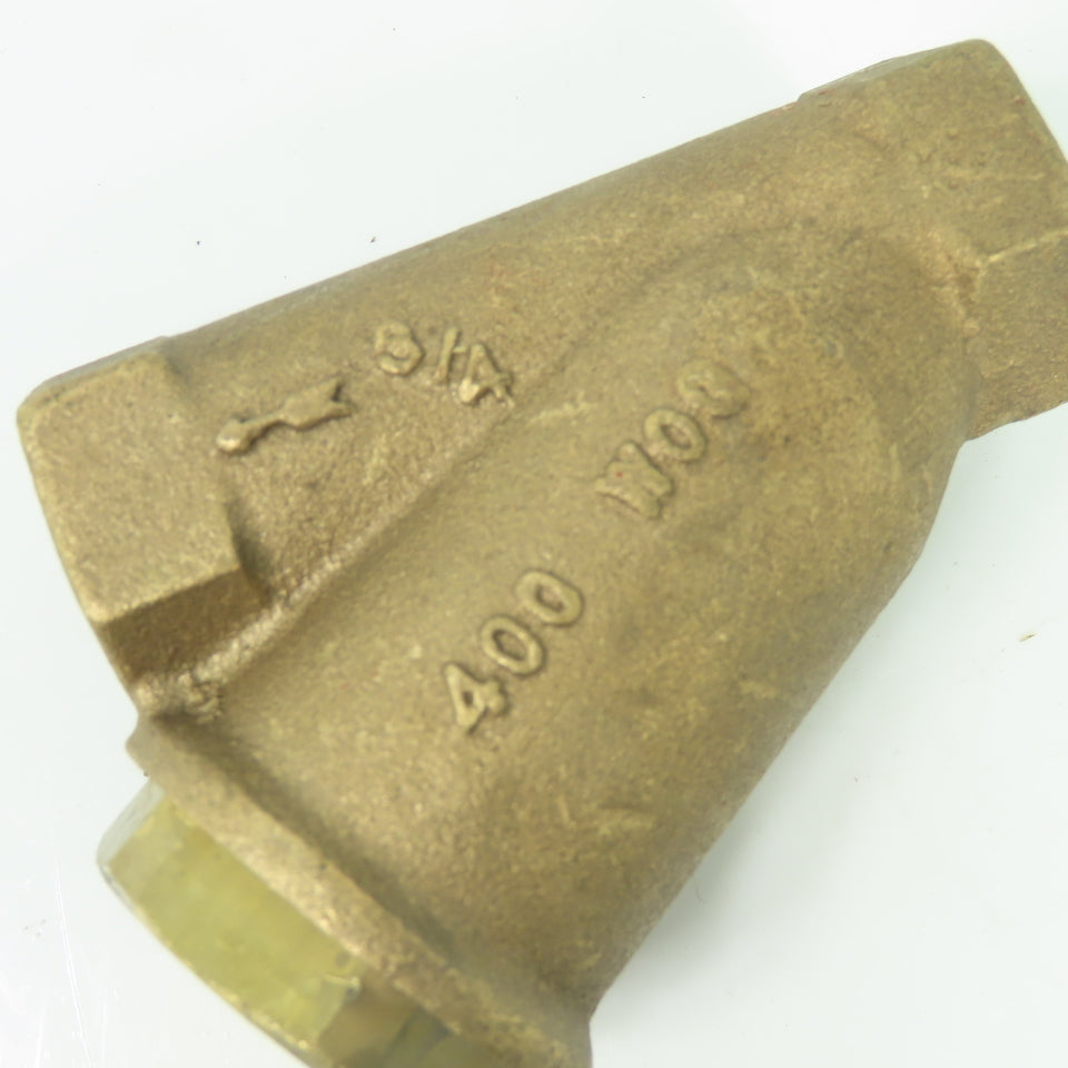 Conbraco 3/4" Bronze Y-Strainer 400 WOG