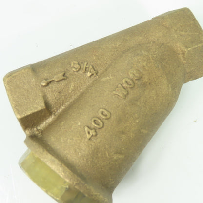Conbraco 3/4" Bronze Y-Strainer 400 WOG