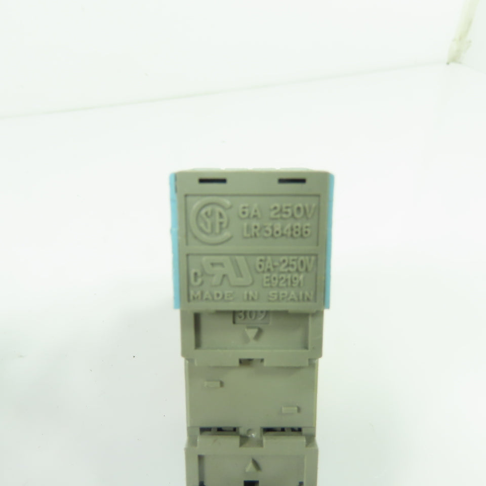 Releco C9-A41 Ice Cube Relays 115VAC with Sockets Lot of 5