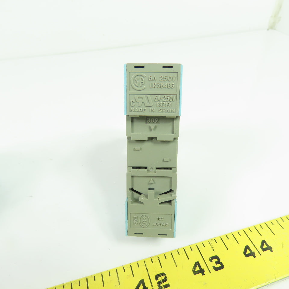 Releco C9-A41 Ice Cube Relays 115VAC with Sockets Lot of 5