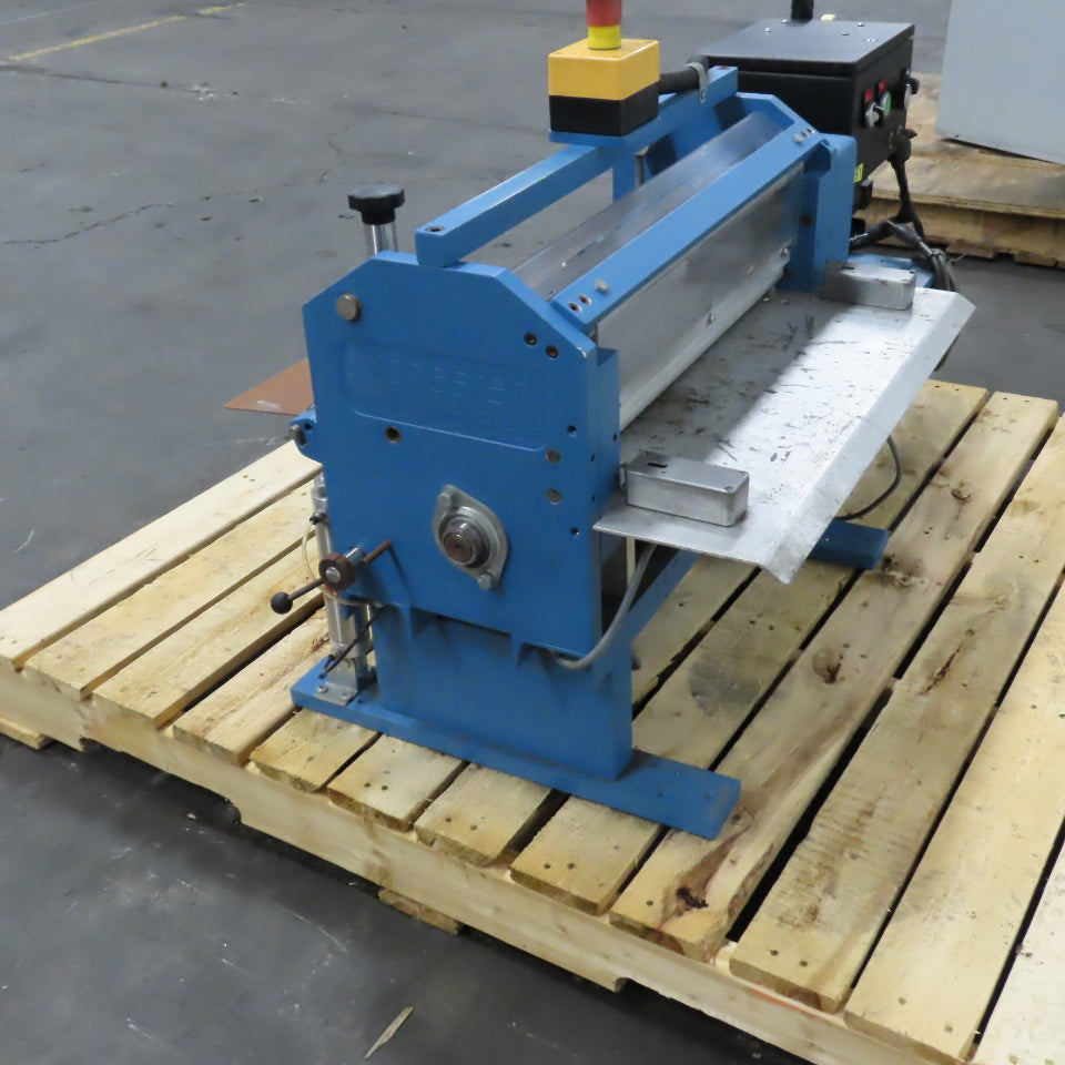 Schaefer Machine 18" Variable Speed Smoothing Press 0-25 FPM 115V 90PSI Tested