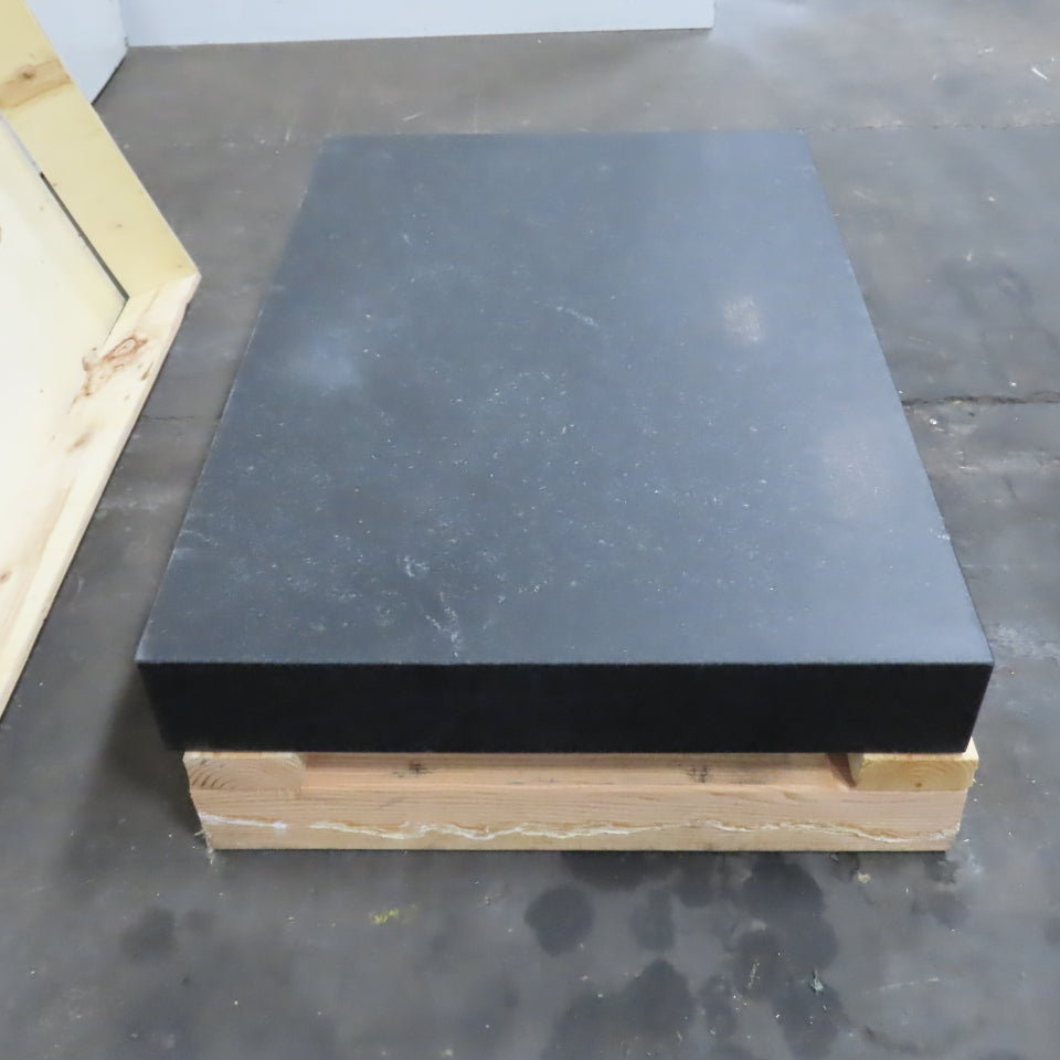 Standridge 24" x 36" x 4" Black Granite Surface Inspection Plate