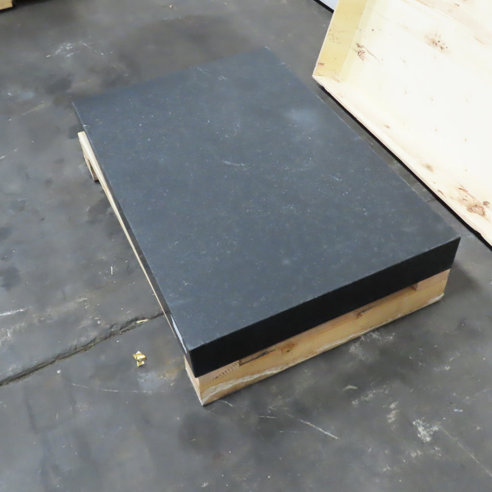 Standridge 24" x 36" x 4" Black Granite Surface Inspection Plate