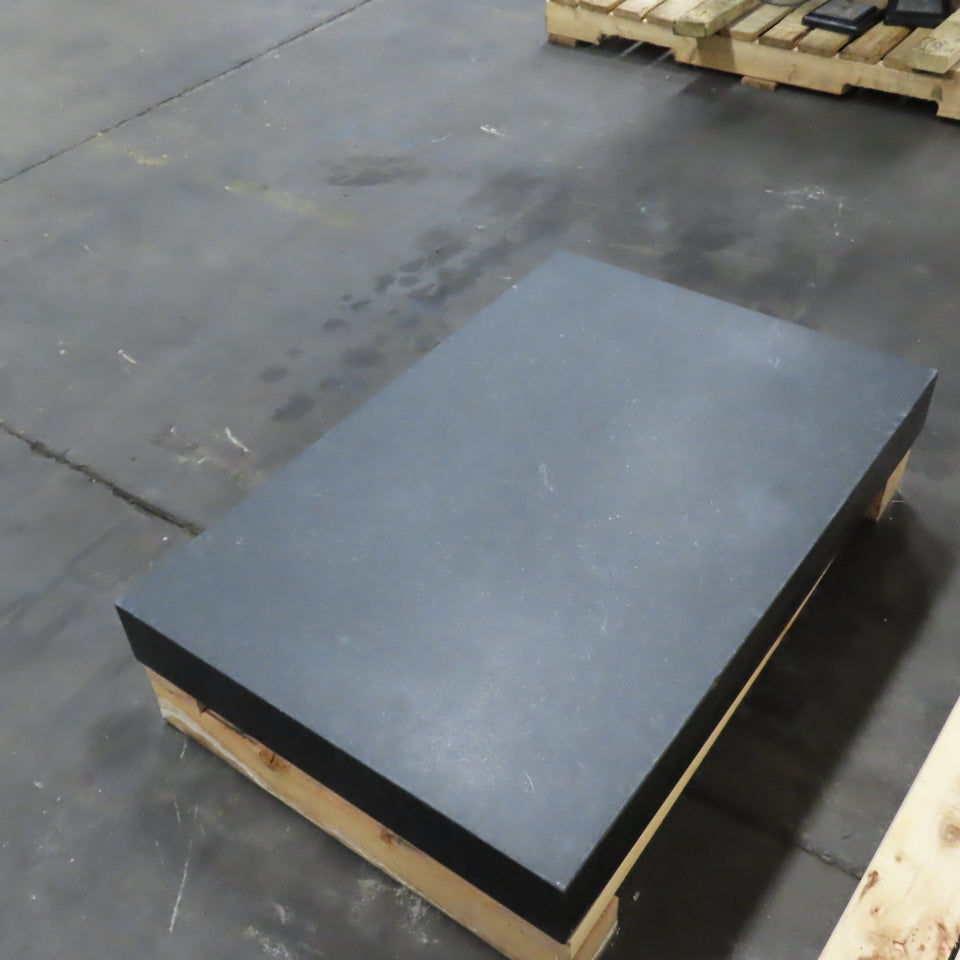 Standridge 24" x 36" x 4" Black Granite Surface Inspection Plate