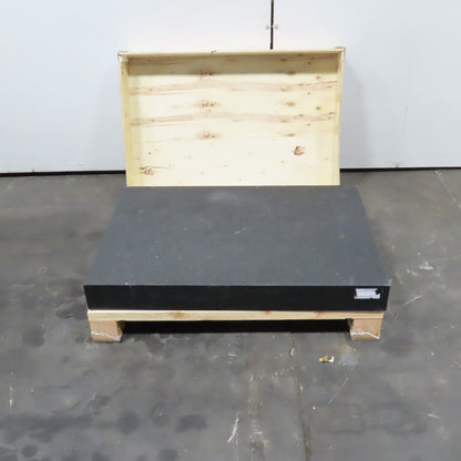 Standridge 24" x 36" x 4" Black Granite Surface Inspection Plate