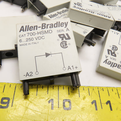 Allen Bradley 700-HSMD 6-250VDC Diode Surge Suppressor Lot Of 14