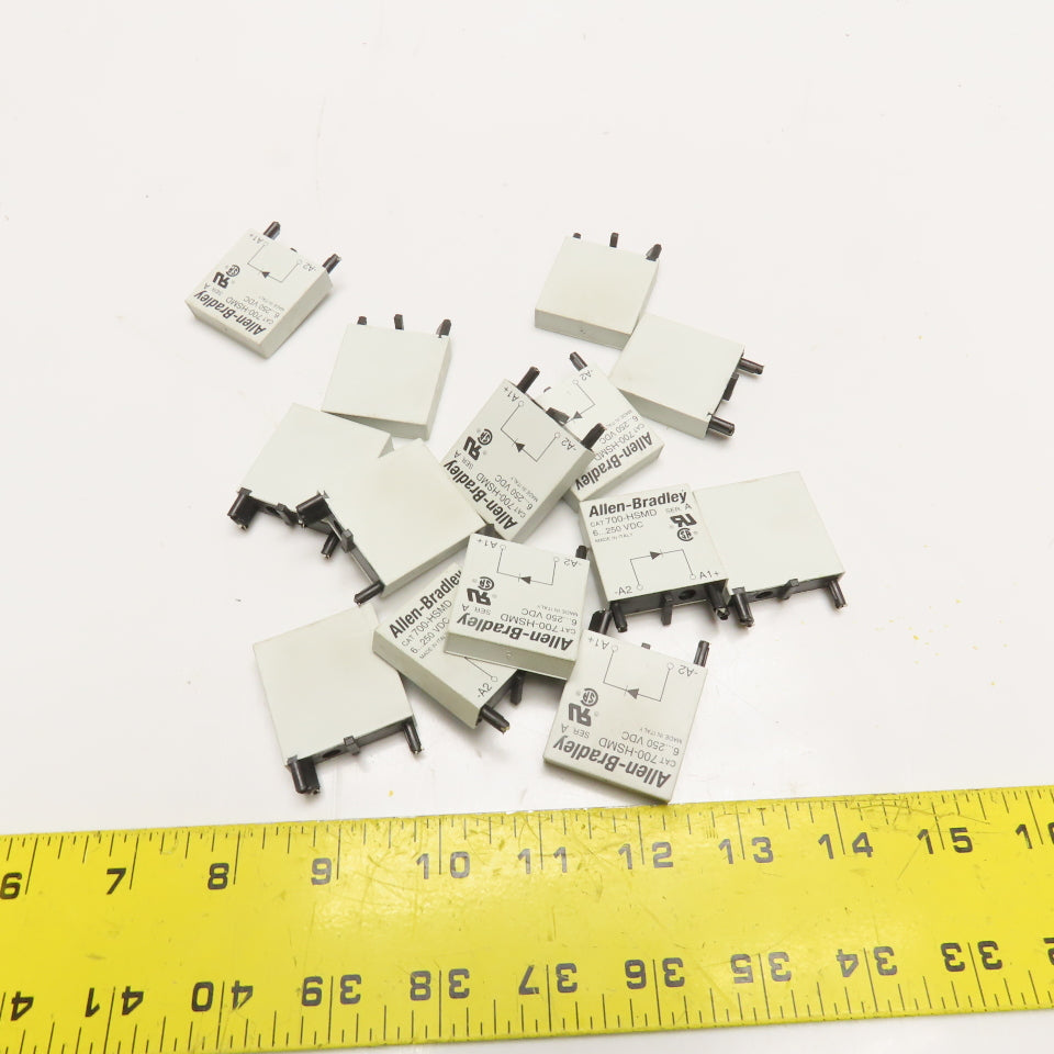 Allen Bradley 700-HSMD 6-250VDC Diode Surge Suppressor Lot Of 14
