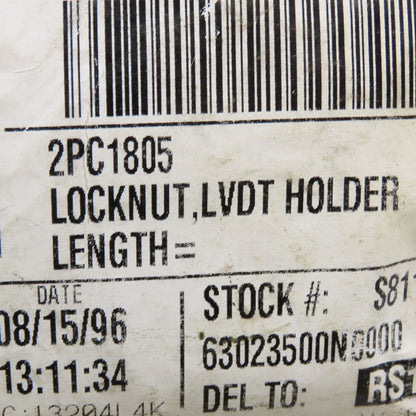 1"-12 Threaded Plastic Split Lock Nut Shaft Collar