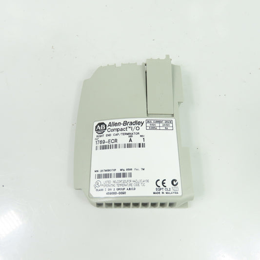 Allen-Bradley 1769-ECR Compact I/O Right End Cap Terminator Ser A Rev 1