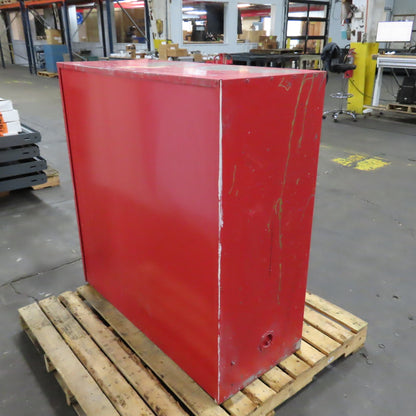 Red 2-Door 30-Gallon Flammable Liquid Safety Storage Cabinet 43" x 18" x 44"
