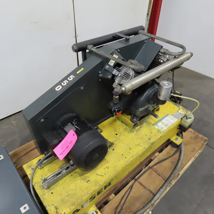 Kaeser N 251 7.5HP Booster Air Compressor 460V 3Ph w/ Control Tested