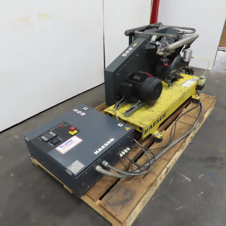 Kaeser N 251 7.5HP Booster Air Compressor 460V 3Ph w/ Control Tested