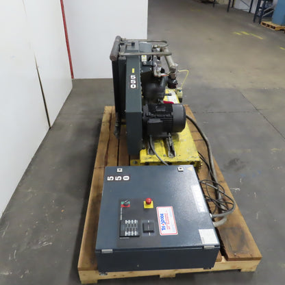 Kaeser N 251 7.5HP Booster Air Compressor 460V 3Ph w/ Control Tested