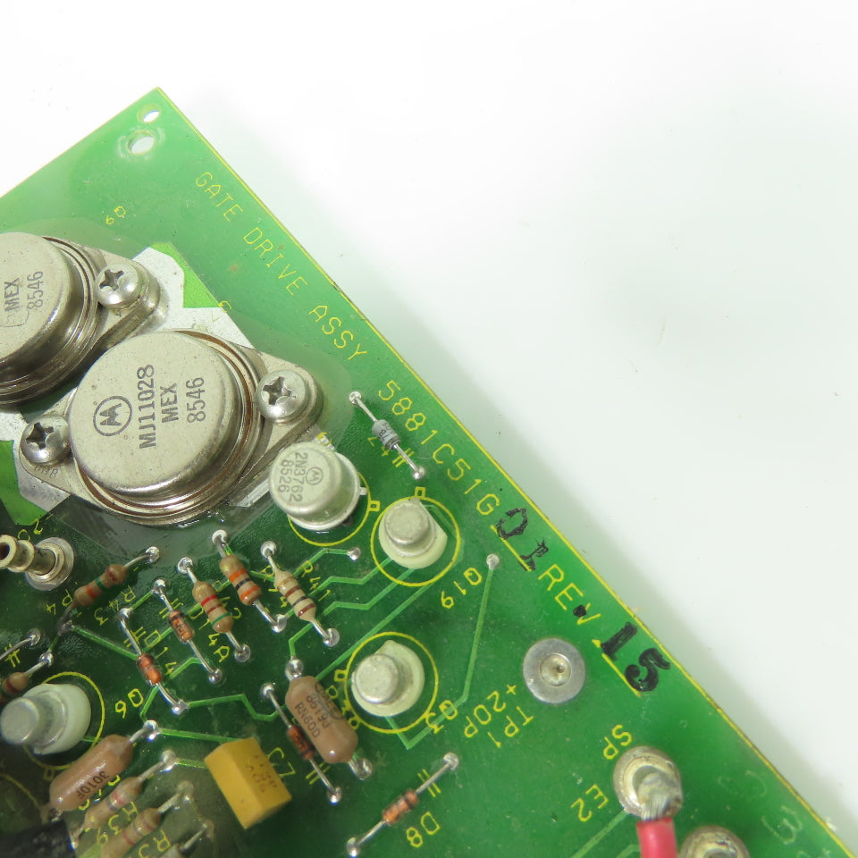Motorola 5881C51G01 Gate Drive Assembly Board 1D77774H01 Rev 2