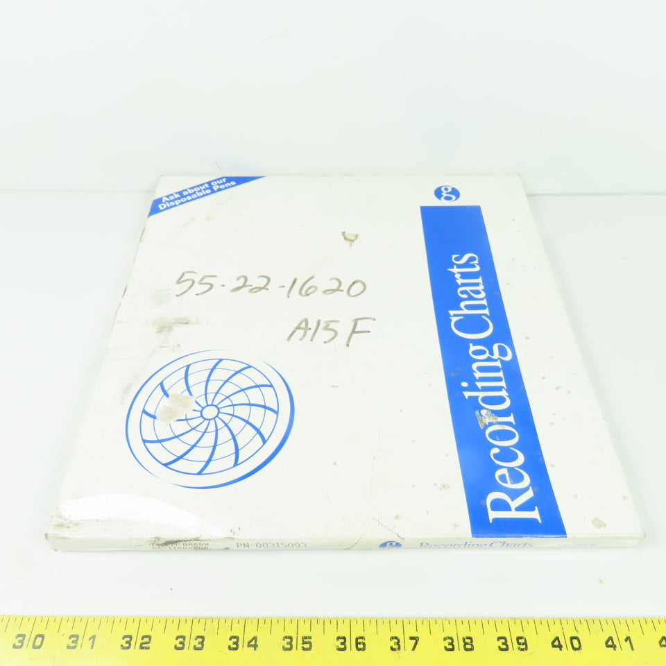 Hagan 00315093 Circular Recording Charts Lot Of 100