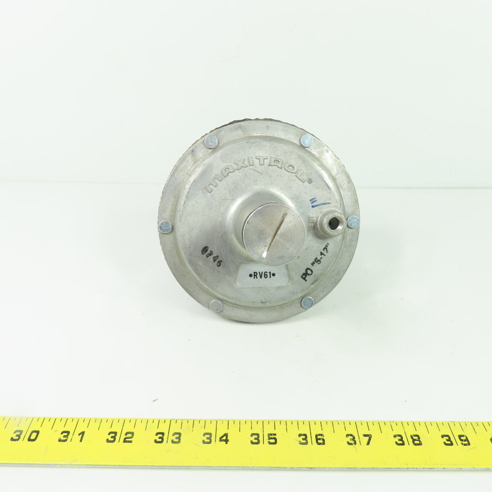 Maxitrol RV61 Gas Pressure Regulator 1" NPT 5-12" WC