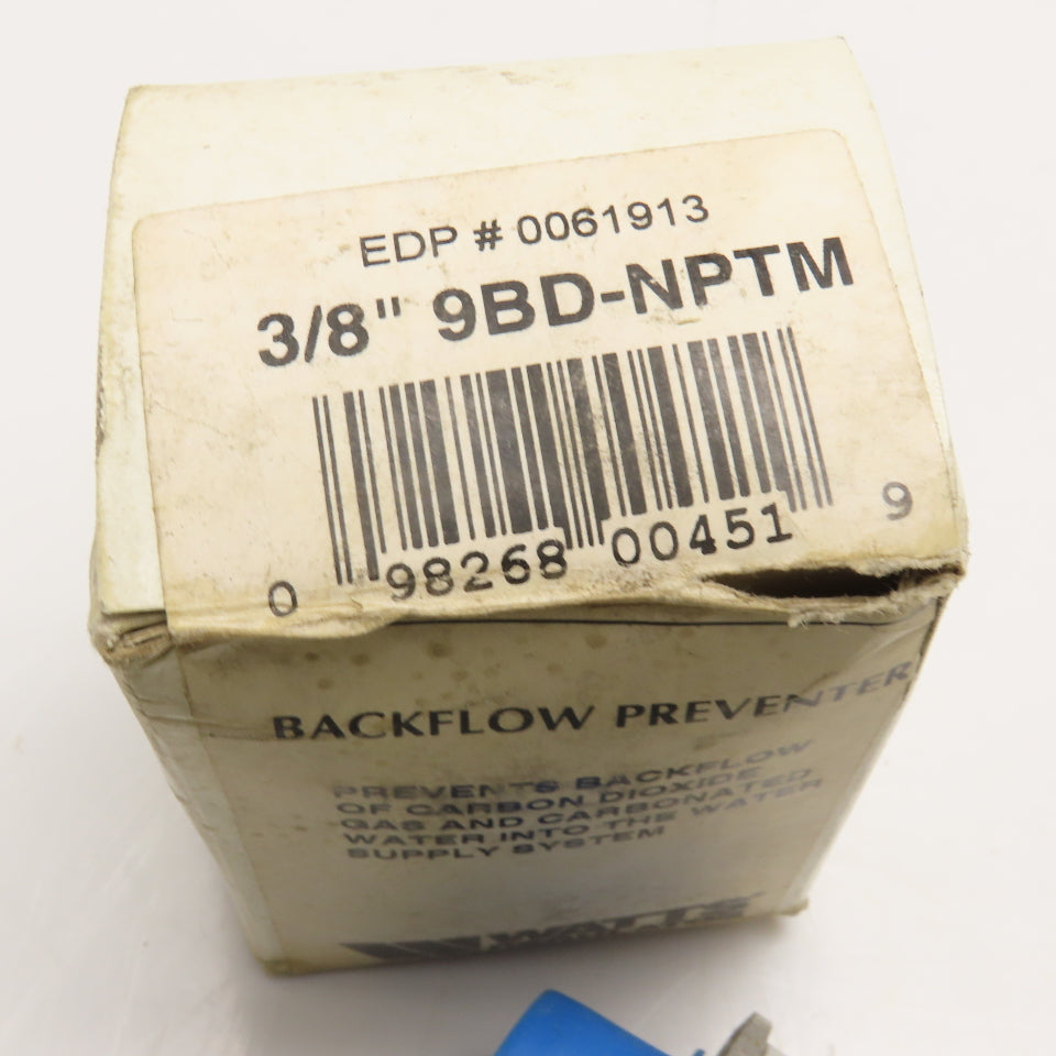 Watts 9BD-NPTM 3/8" Vented Triple Check Vacuum Breaker Backflow Preventer