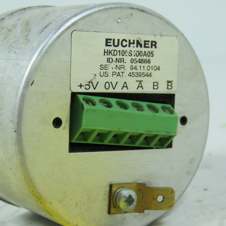 Euchner 054866 HKD100S100A05 Handwheel Pulse Generator Encoder 5V