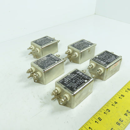 Okaya SUP-E15H-EP Noise Filter 250V 15A 50/60Hz Lot Of 5