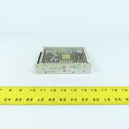 Mean Well D-60A Switching Power Supply 60W Dual Output 5V 4A 12V 3A