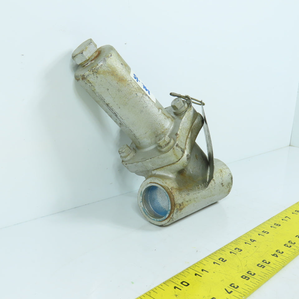Edward Valves 00710104 338Y Y-Strainer 1" Forged Steel 3600 CWP A105