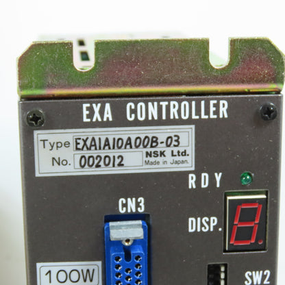 NSK M-EXA1A10A00B EXA1A10A00B-03 Megatorque Motor Controller Driver 100W RS232C