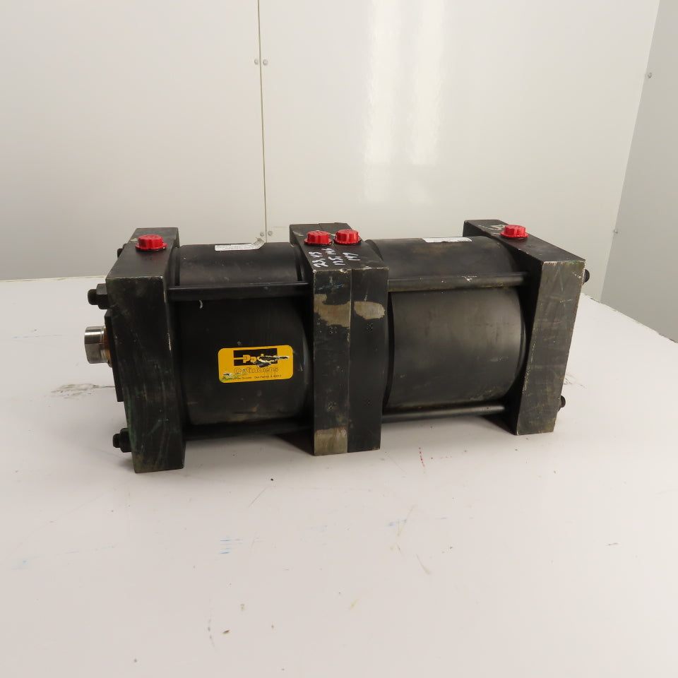 Parker 08.00 CT2ANUS39C 8" Bore 3-Position Duplex Air Cylinder 4" & 5" Stroke
