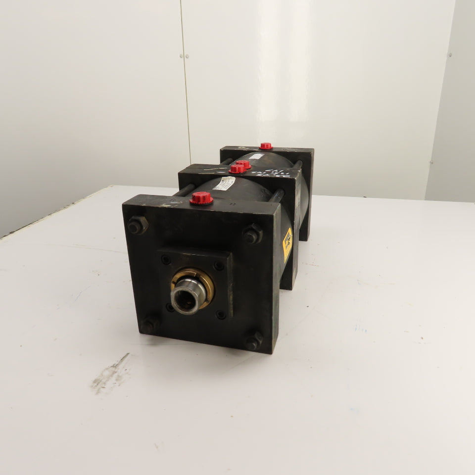 Parker 08.00 CT2ANUS39C 8" Bore 3-Position Duplex Air Cylinder 4" & 5" Stroke