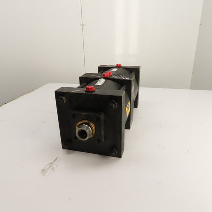 Parker 08.00 CT2ANUS39C 8" Bore 3-Position Duplex Air Cylinder 4" & 5" Stroke