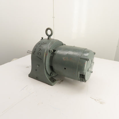 Louis Allis 1P33/544 Inline Gearmotor 3HP 100RPM Output 17.1 Ratio 230/460V 3PH