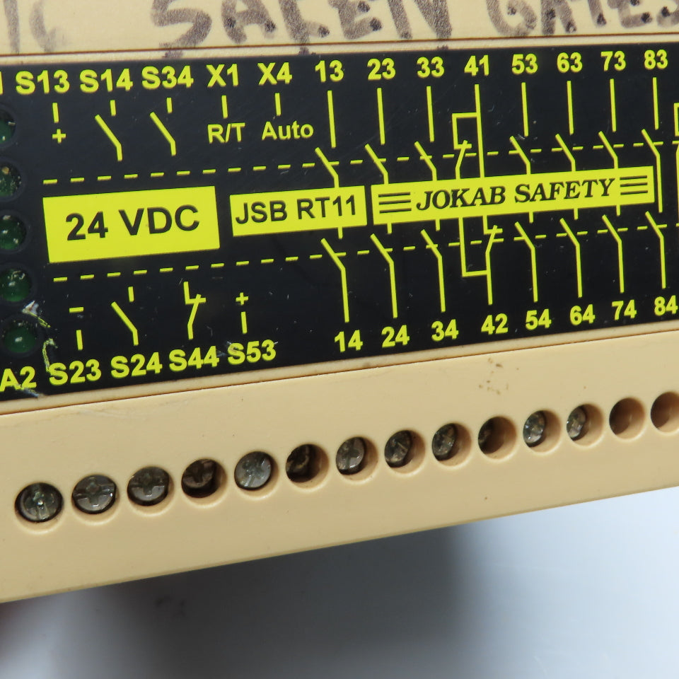Jakab Safety JSB RT11 2 Channel Safety Relay 24VDC