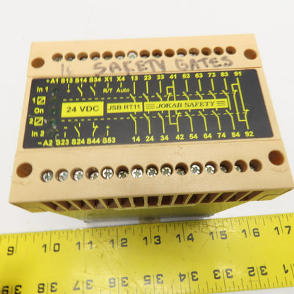 Jakab Safety JSB RT11 2 Channel Safety Relay 24VDC