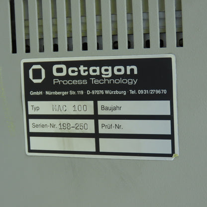 Octagon Process MAC 100 Process Control Unit Krupp Kautex