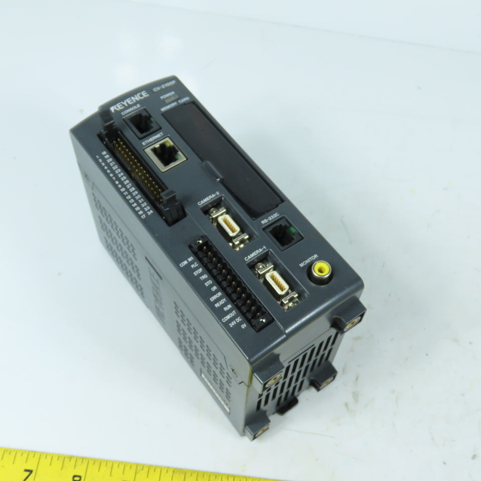 Keyence CV-2100P High Speed Machine Vision System Controller 24VDC